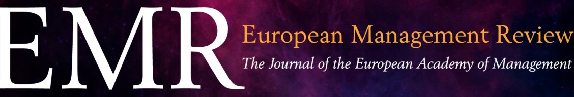 European Management Review Cover